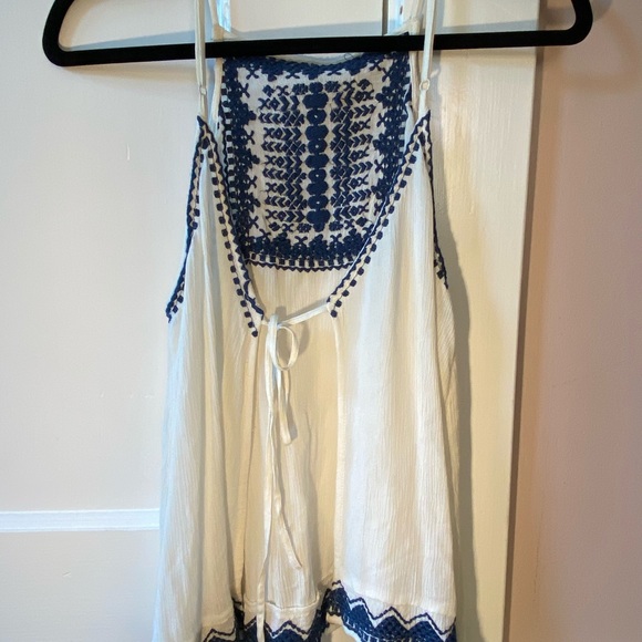 Open-Backed Embroidered Tank from Urban Outfitters - Picture 4 of 4